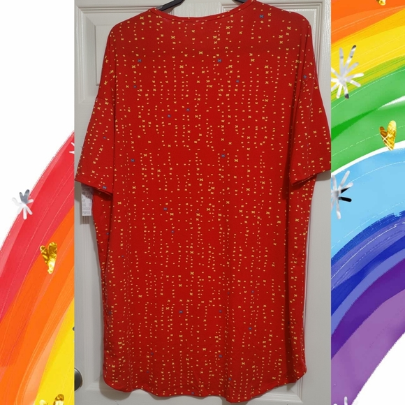❣️LuLaRoe Irma High-Low Long Tunic Top - Picture 2 of 5